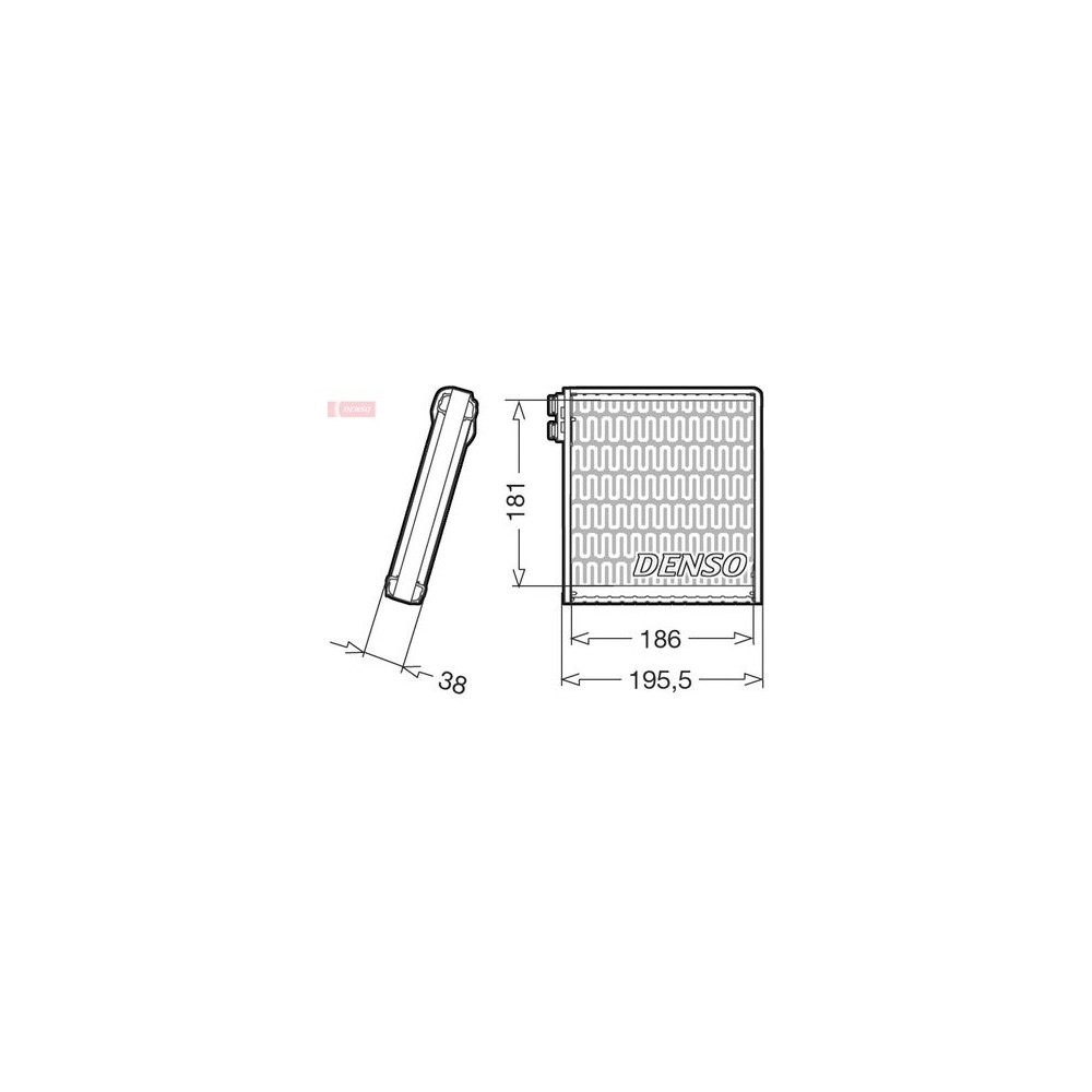 Image for Denso EVAPORATOR DEV09103