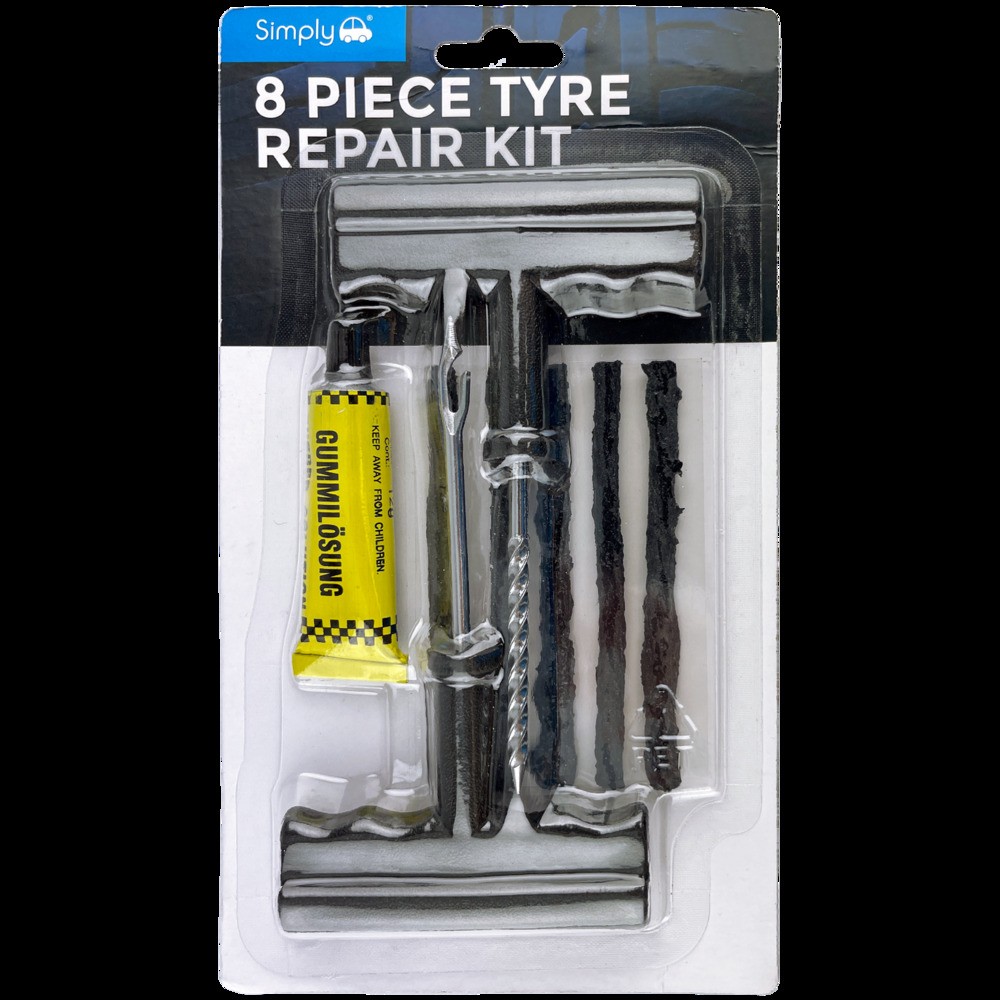 Image for Simply 8-Piece Tyre Repair Kit