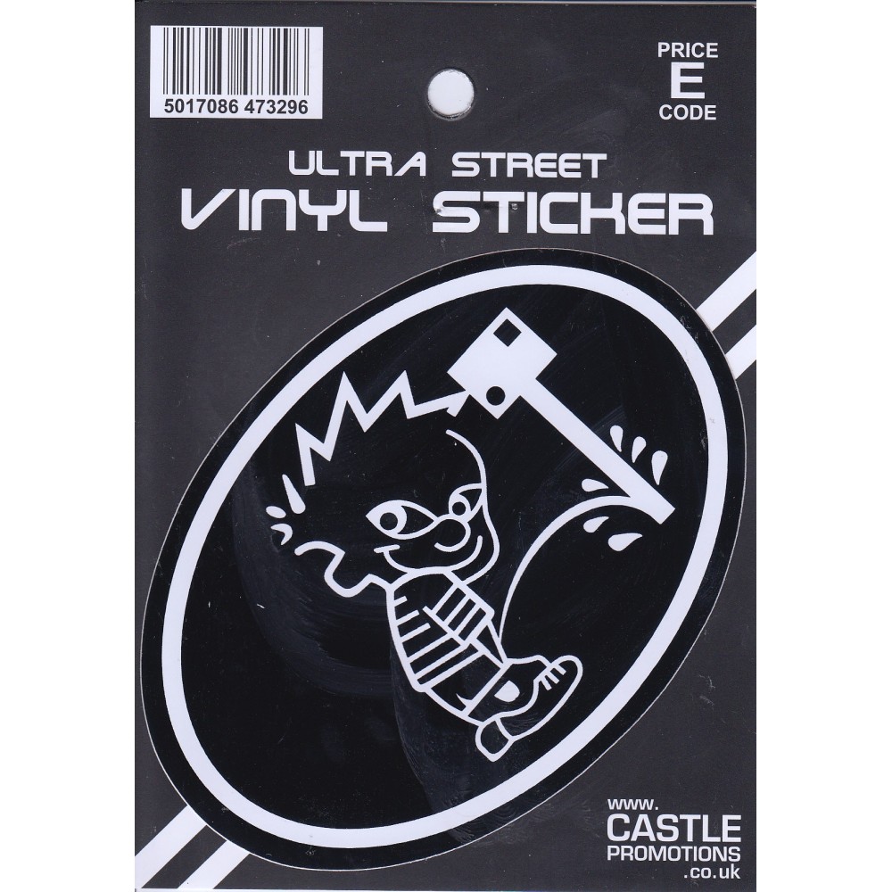 Image for Castle V566 Ultra Street Sticker - Little Boy Peeing