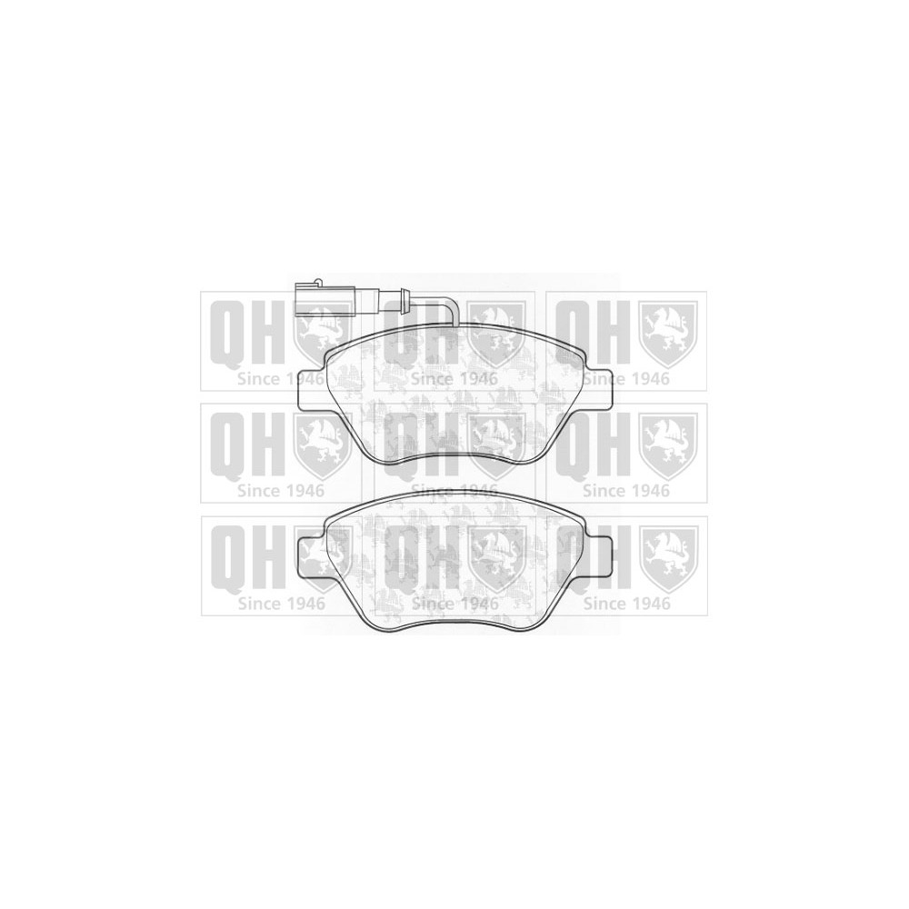 Image for QH BP1315 Brake Pad Set
