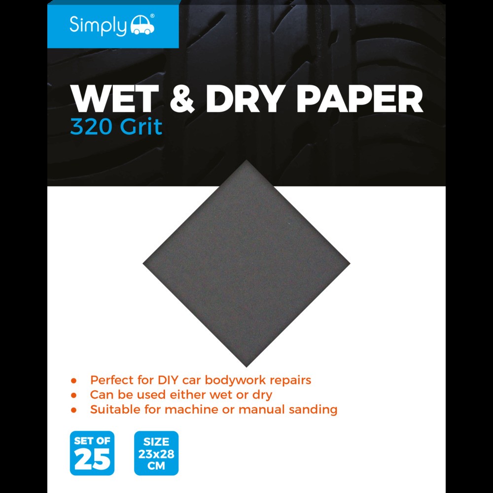 Image for Simply Pk25 320 Grit Wet & Dry