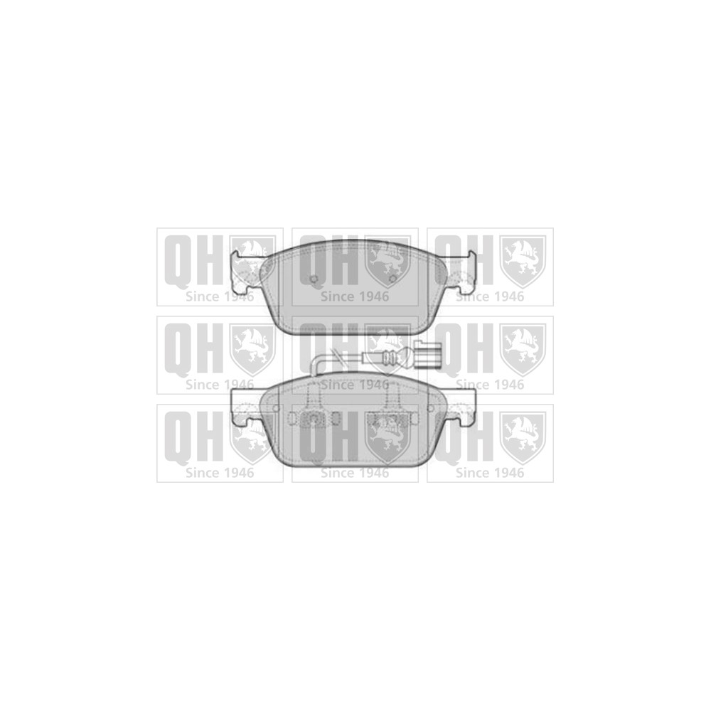 Image for QH BP1807 BRAKE PAD SET