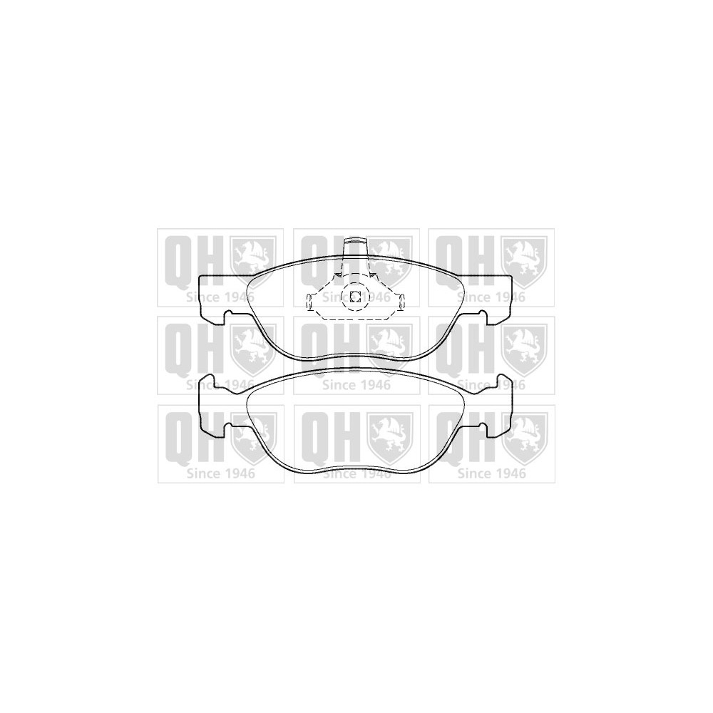 Image for QH BP1382 Brake Pad Set
