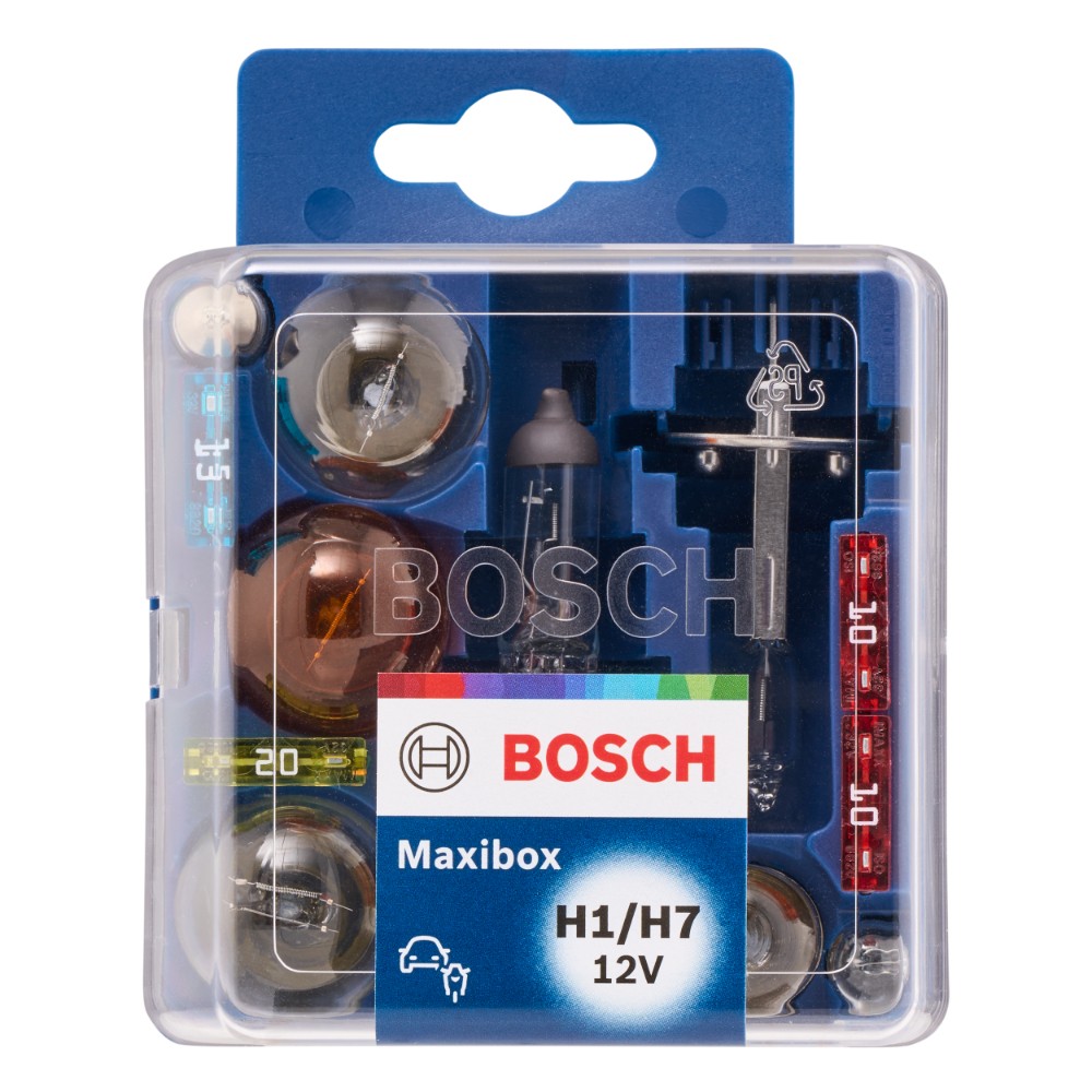 Image for Bosch Bulb Kit H1/H7 Maxibox 12V - Single Bulb