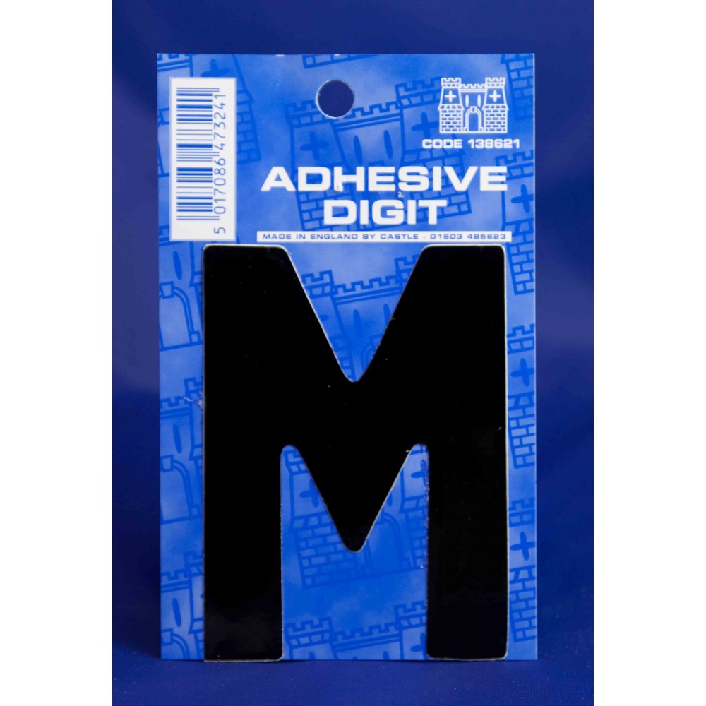 Image for Castle BM M Self Adhesive Digits Blk 3inc