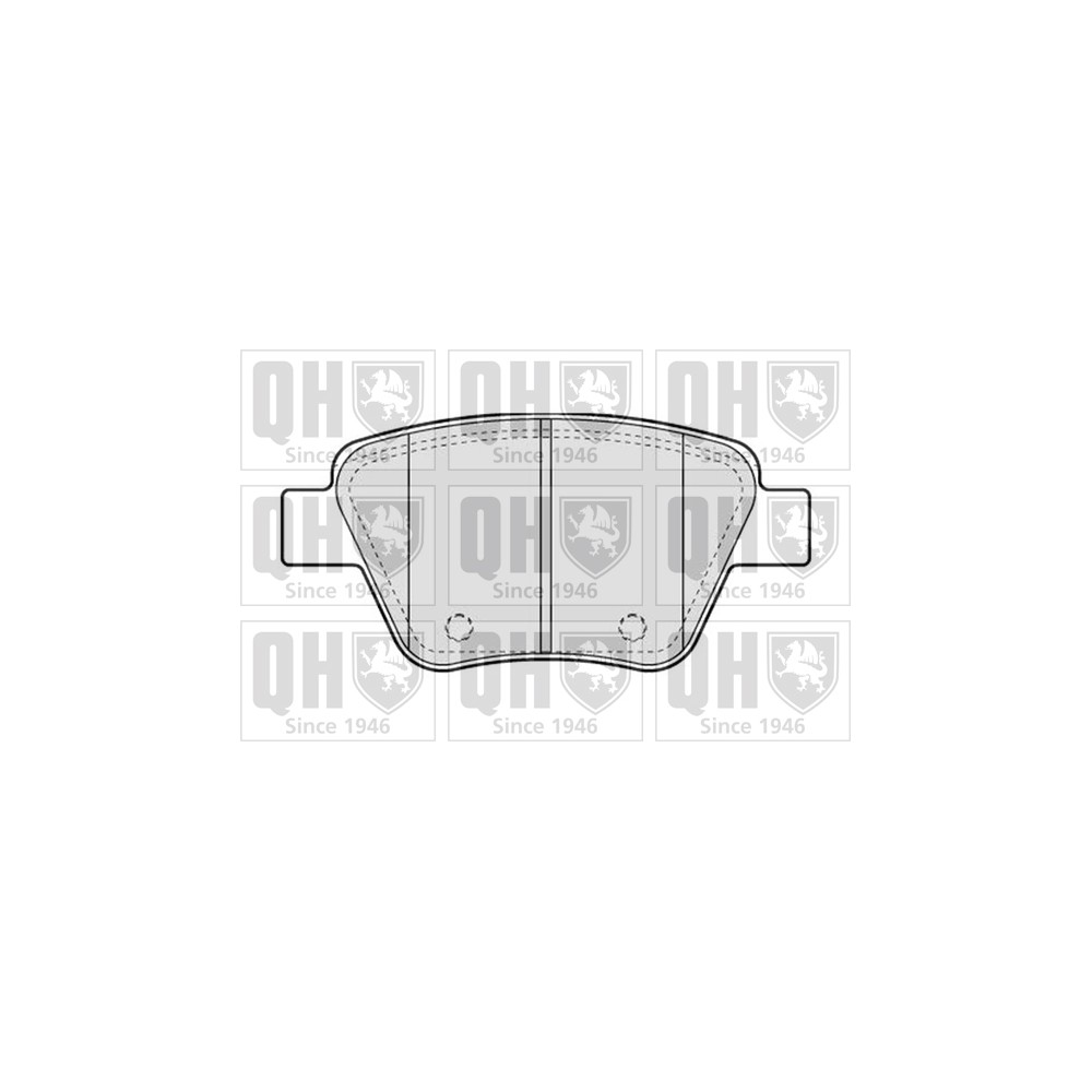 Image for QH BP1732 Brake Pad Set