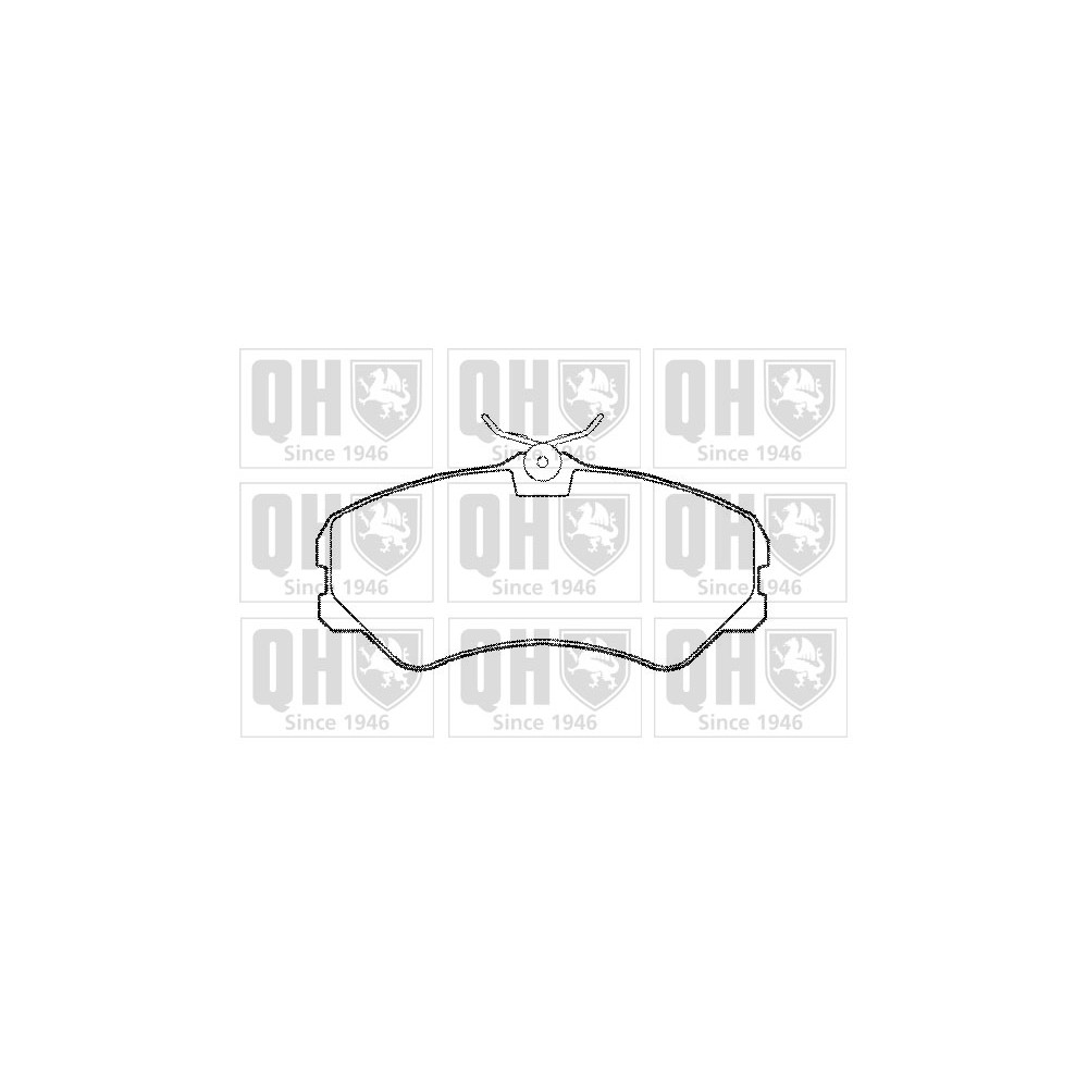 Image for QH BP539 Brake Pad Set