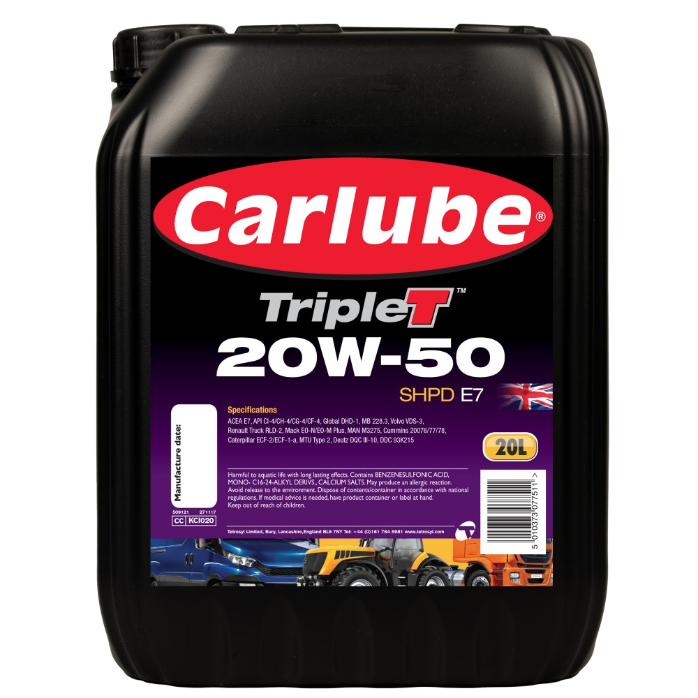 Image for CARLUBE TRIP T 20W50 C1-4 DSL 20LT