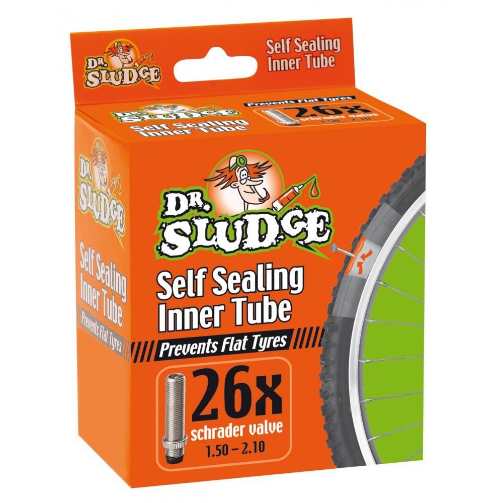Image for Dr Sludge 4014 26¸ Schrader Puncture Protection Inner Tube
