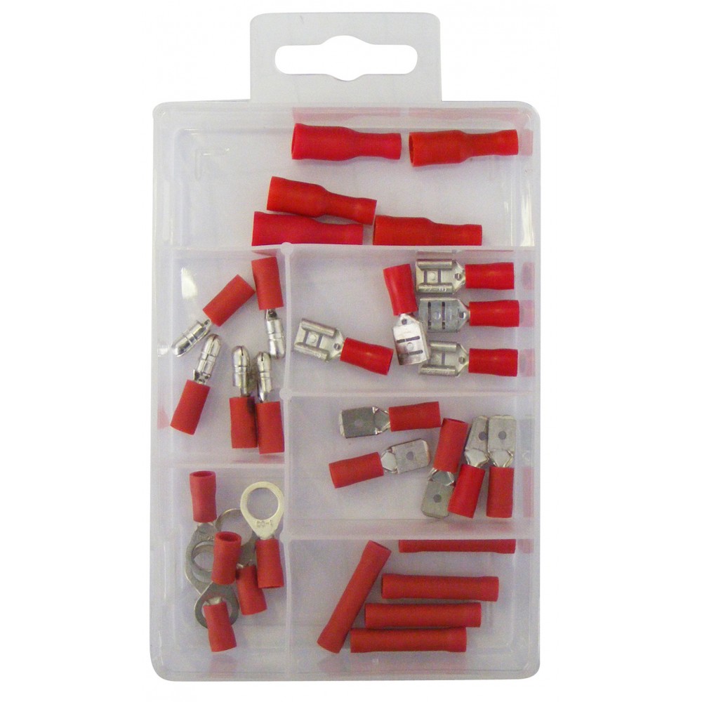 Image for Pearl PMA110 Mini Assorted Tray Red Insulated Terminals