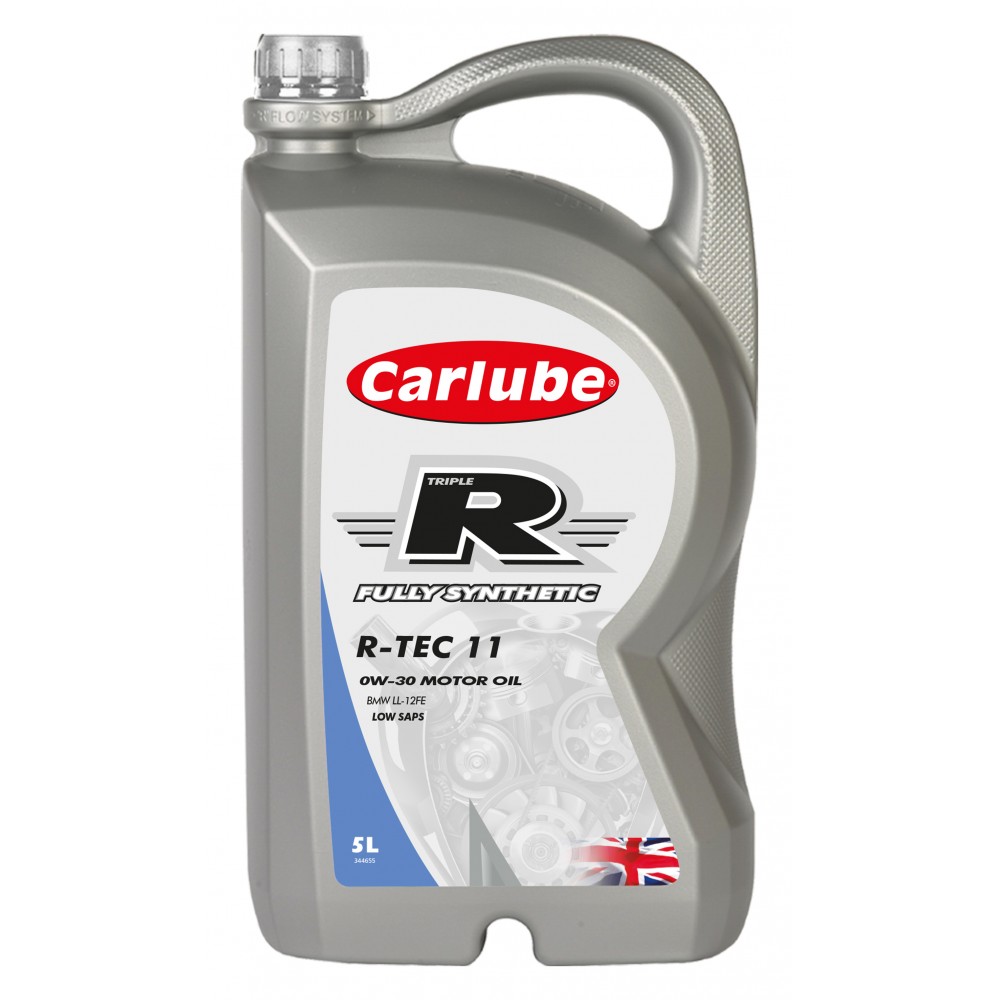Image for Carlube Triple R KFA005 0W-30 Fully Synthetic Engine Oil 5L