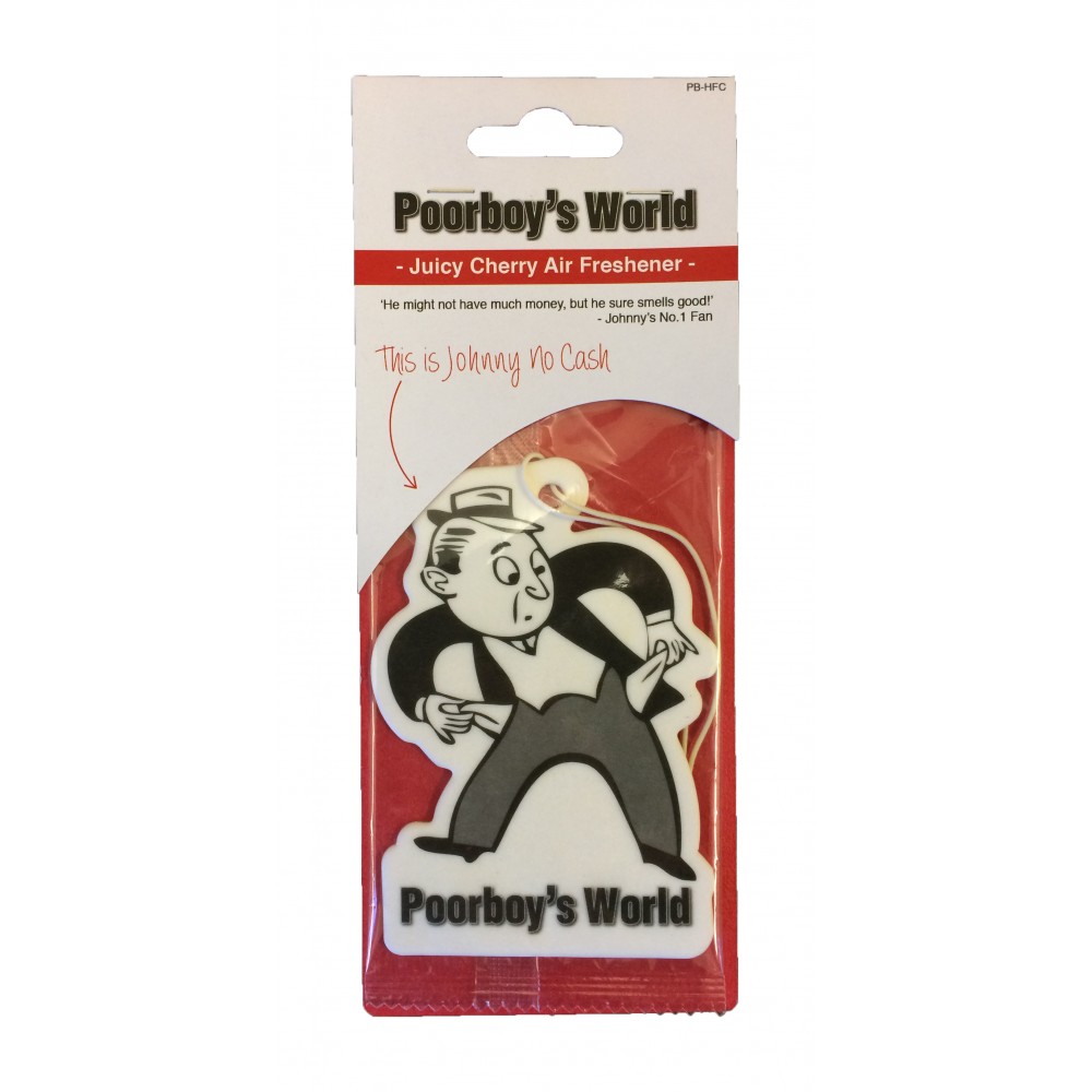 Image for Poorboys World PBHFC Poorboys Hanging Air Freshener - Cherry