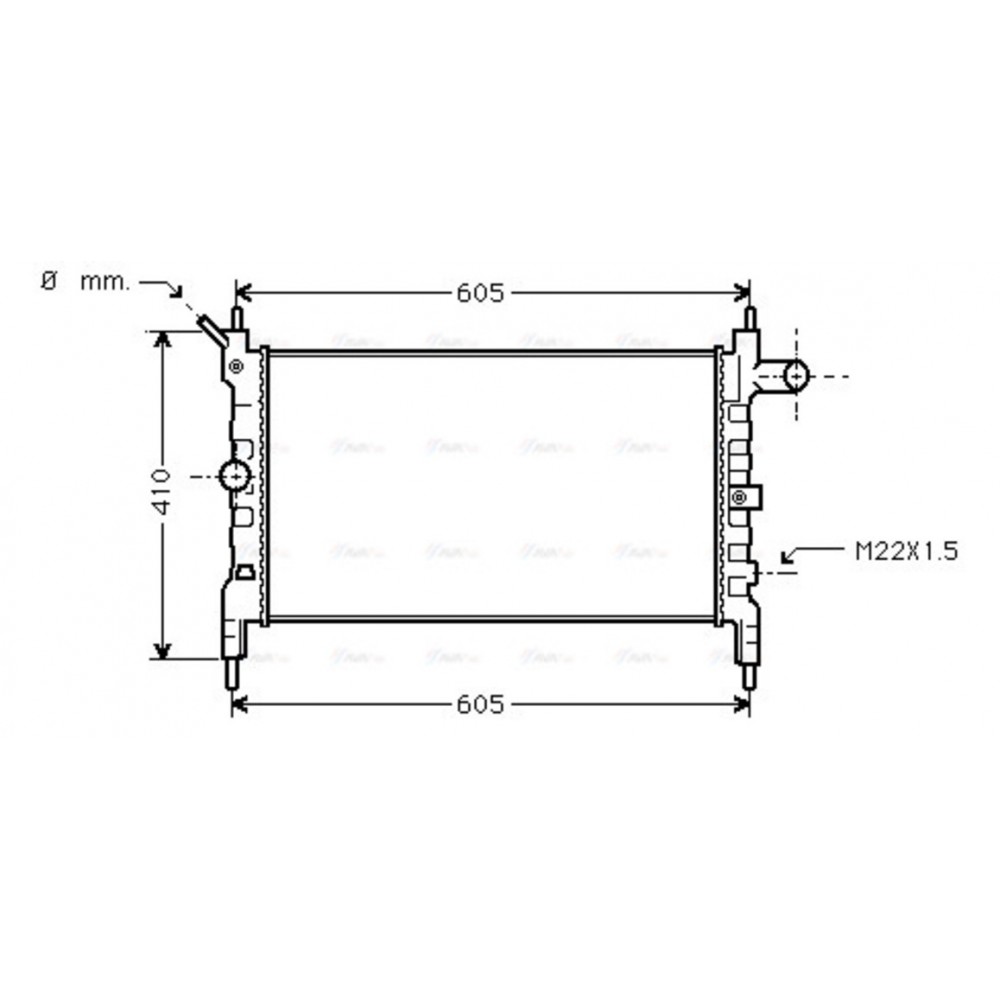 Image for AVA Cooling - Radiator