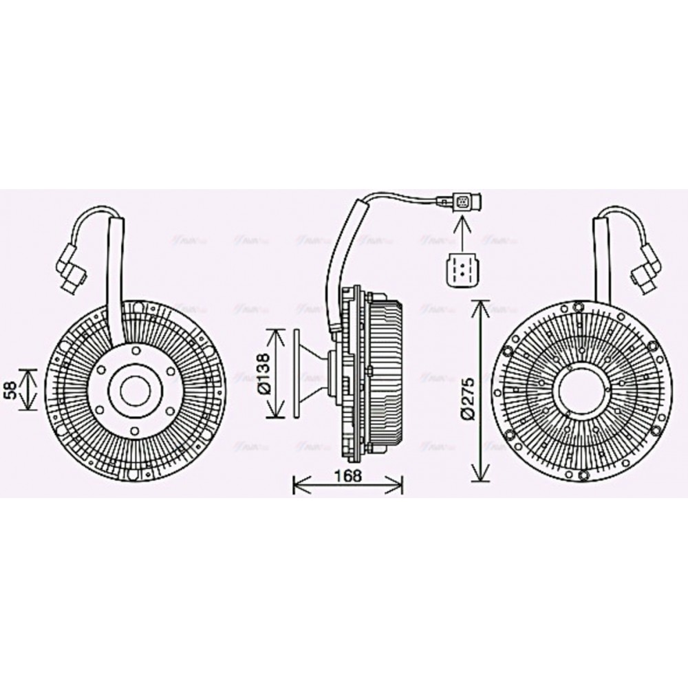 Image for AVA Cooling - Fan Clutch