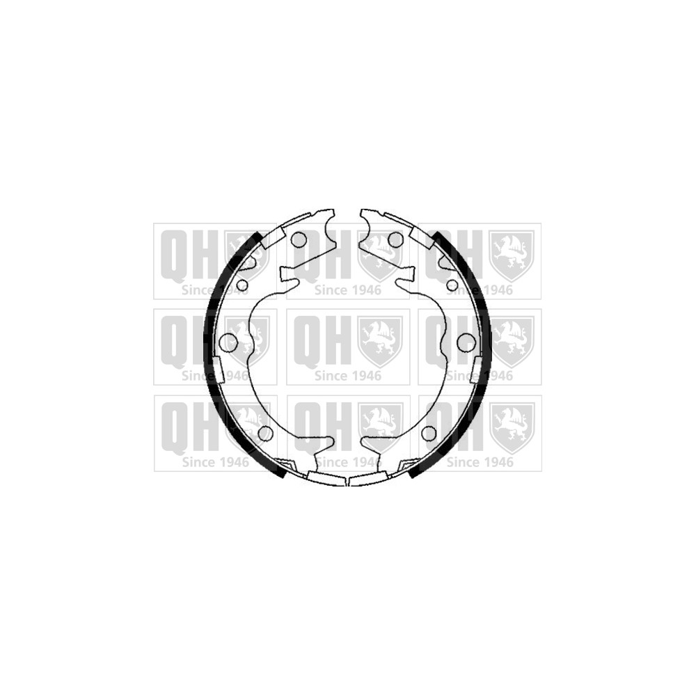 Image for QH BS1095 Brake Shoes