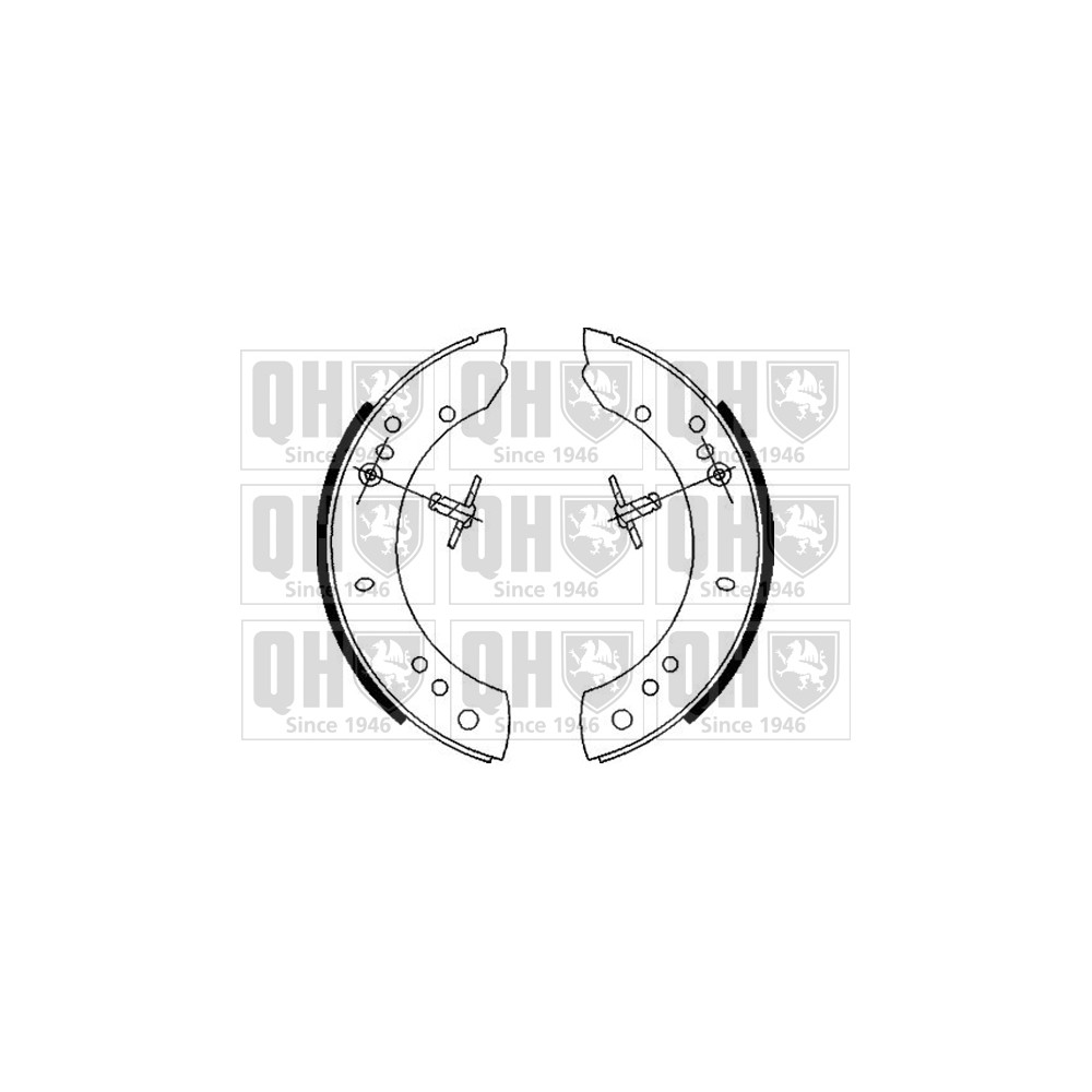 Image for QH BS579 Brake Shoes