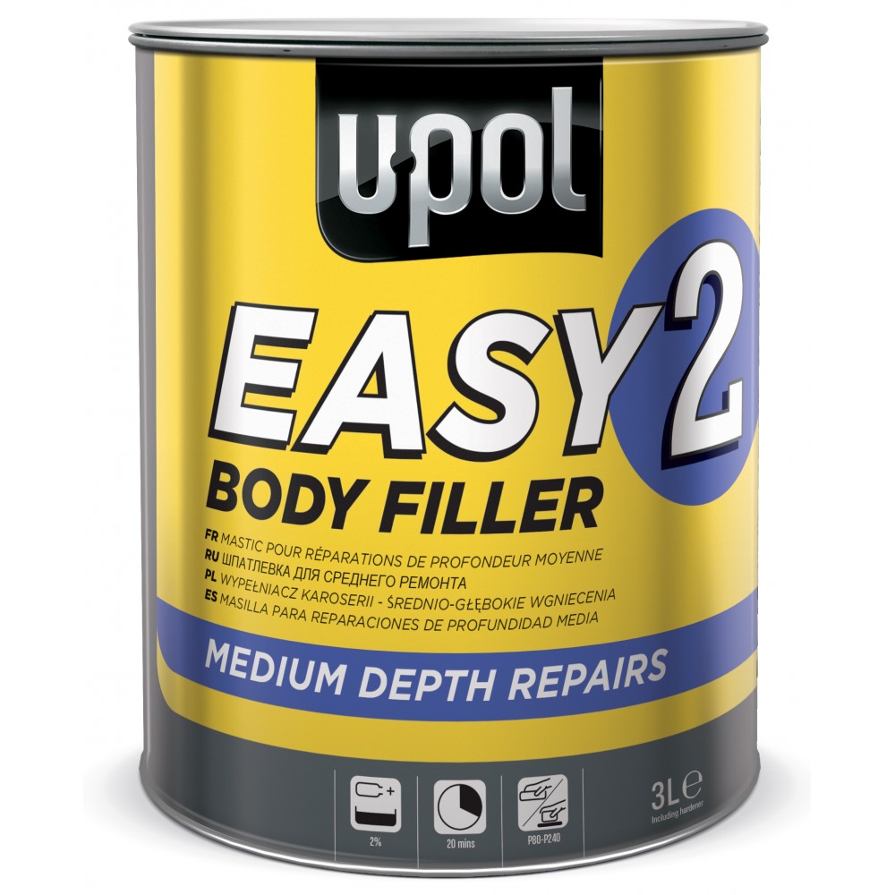 Image for U-Pol EASY 2 Lightweight Body Filler 3L