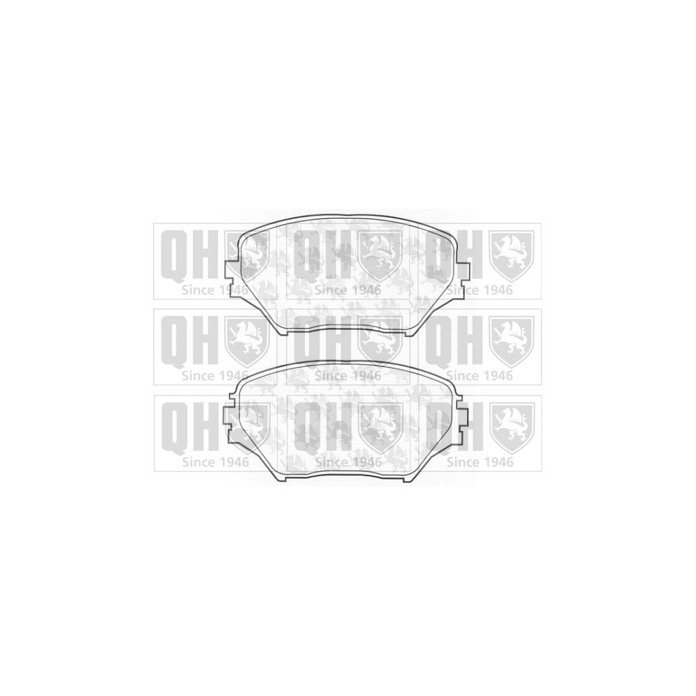 Image for QH BP1271 Brake Pad Set