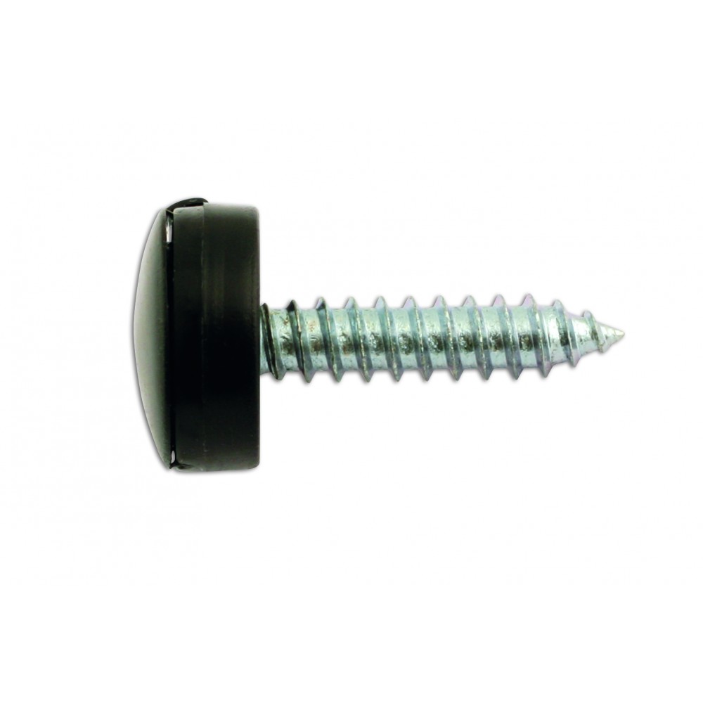 Image for Connect 30635 Number Plate Security Screw-Black Pk 100