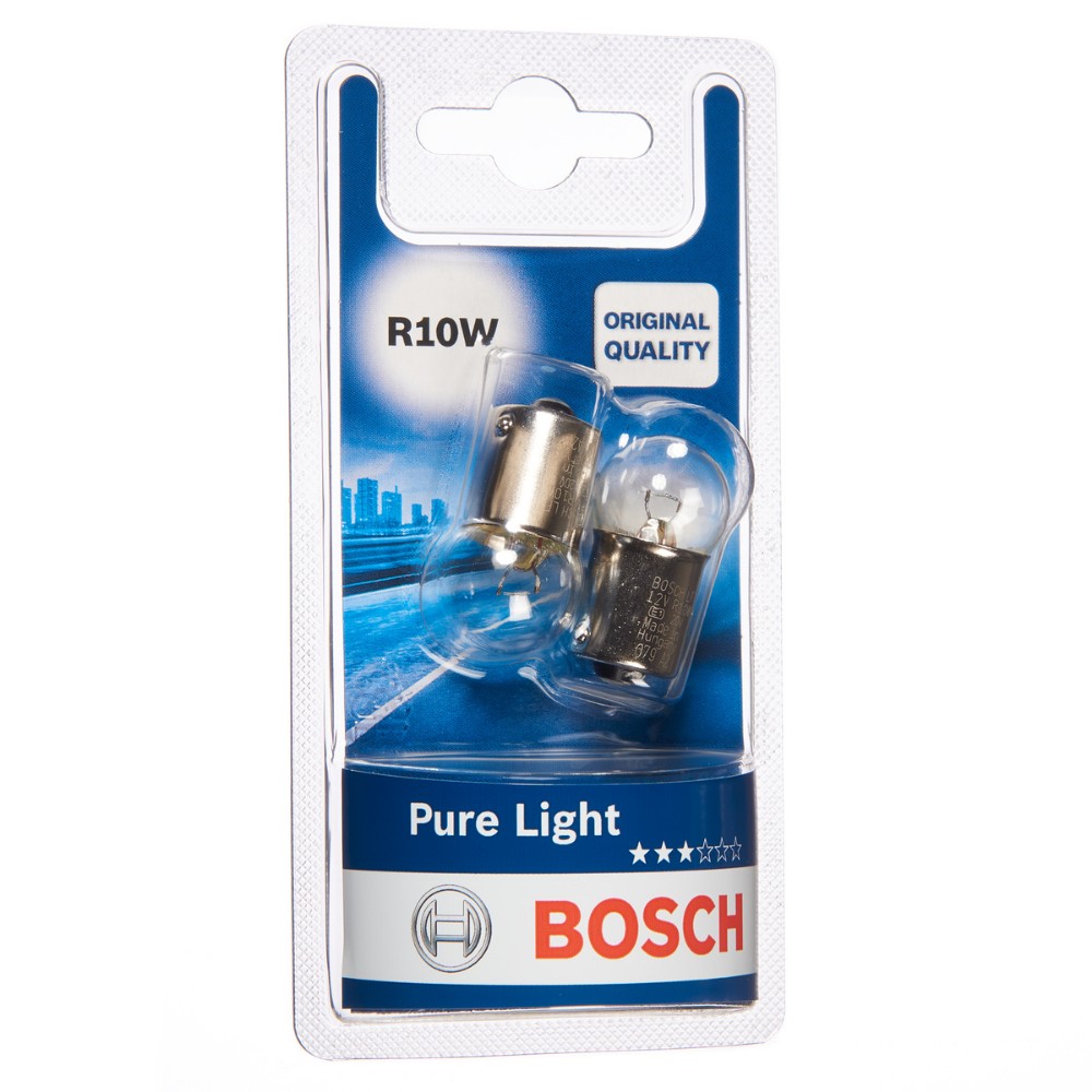 Image for Bosch Pure Light R10W 12V 10W Set