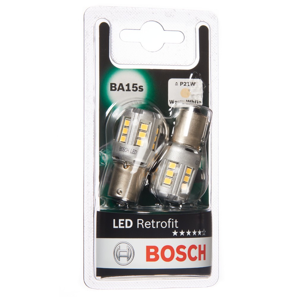 Image for Bosch Led Retrofit - P21W 12V 1W Set