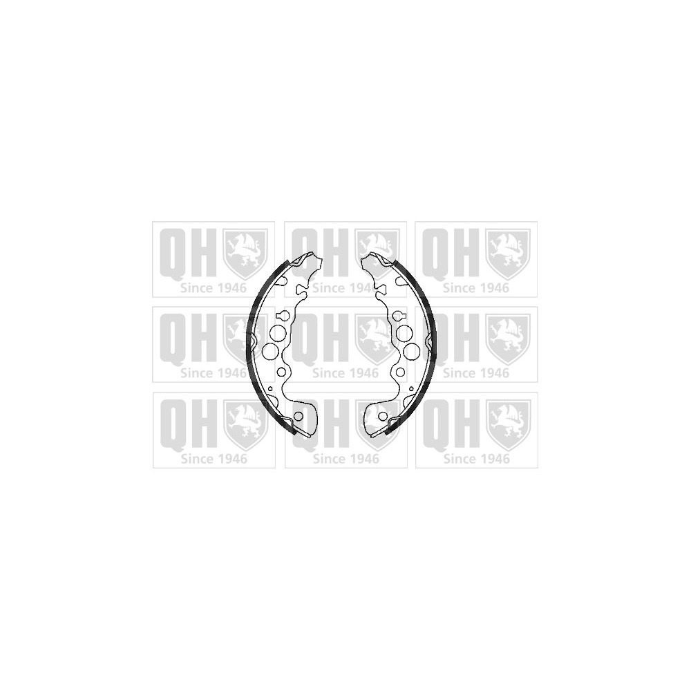 Image for QH BS1050 Brake Shoes