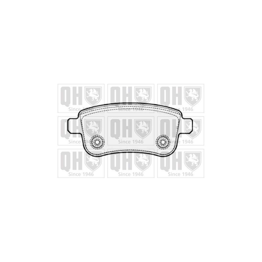 Image for QH BP1656 Brake Pad Set