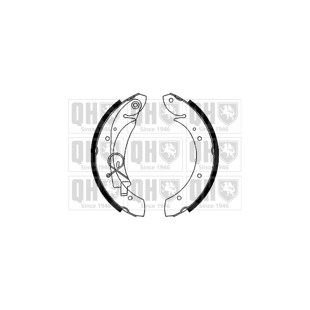 Image for QH BS1004 Brake Shoes