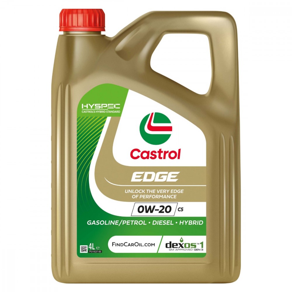 Image for Castrol EDGE 0W-20 C5 Engine Oil 4L