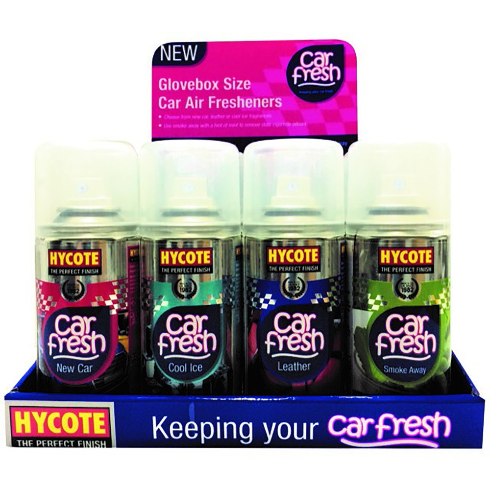 Hycote Car fresh A/F Spray 150ml 12pk CD Tetrosyl Express Ltd