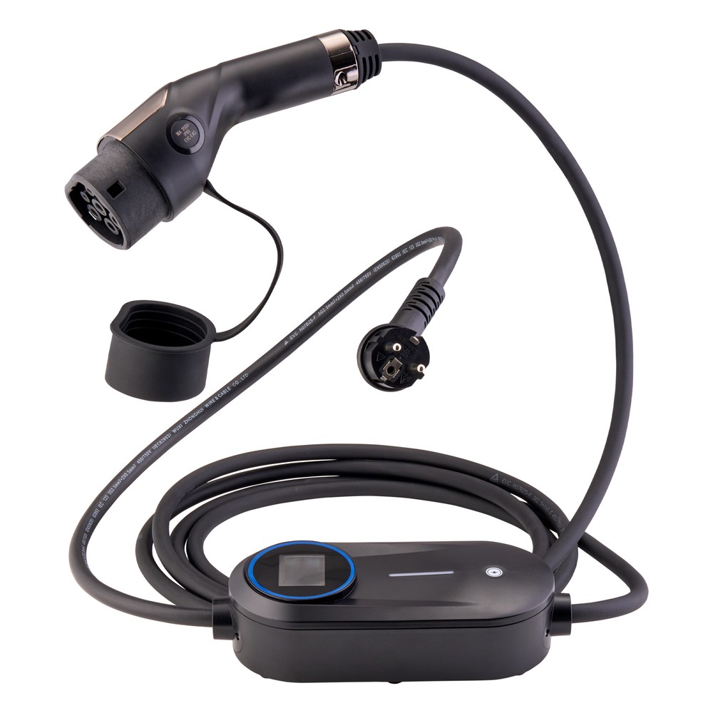 Image for QH Ev Type 2 Female To Eu Plug With Controller