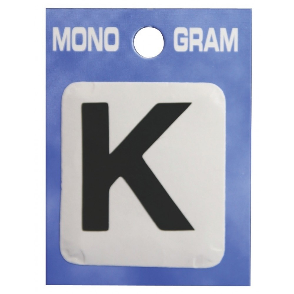 Image for Castle 28BK K Monograms Black 28mm