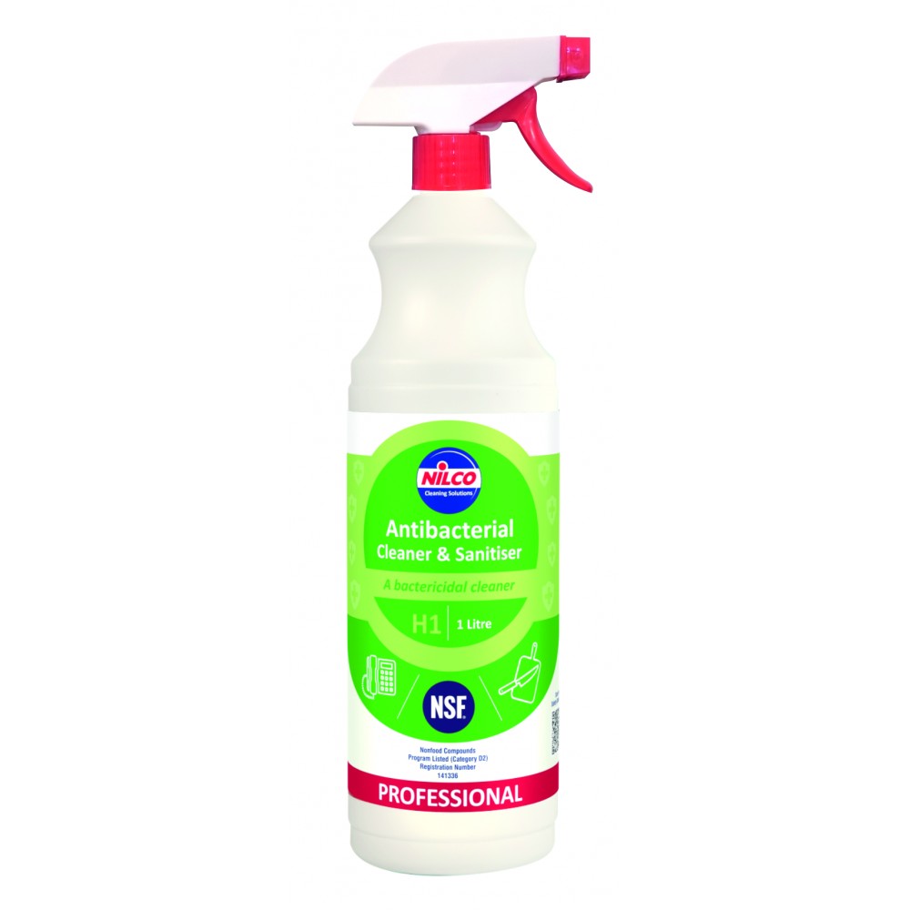 Image for Nilco Antibacterial Cleaner & Sanitiser 1L