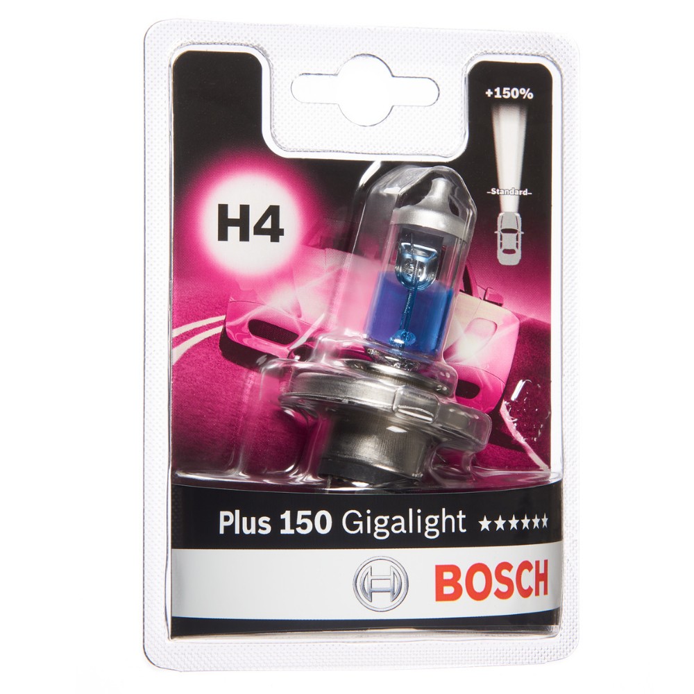 Image for Bosch Plus 150 Gigalight H4 12V 60/55W Single Bulb