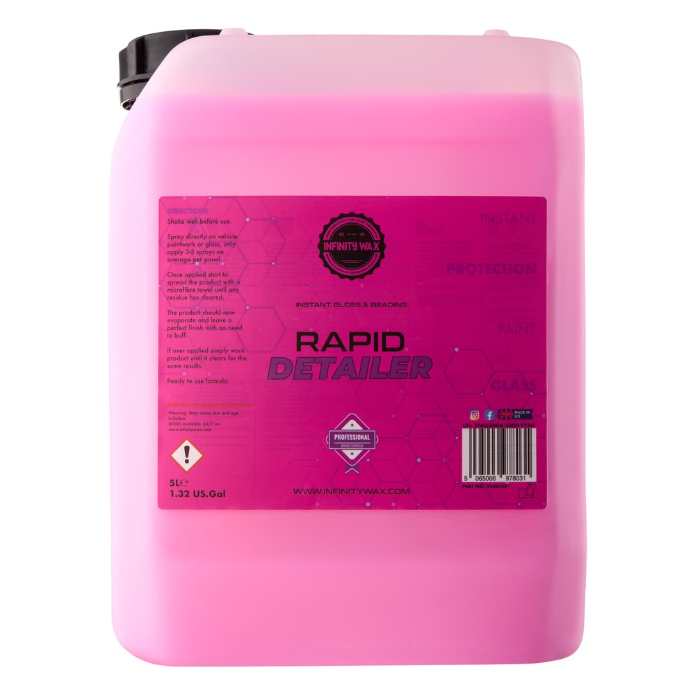 Image for Infinity Wax Rapid Detailer Pink 5L