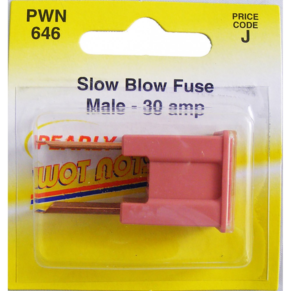 Image for Pearl PWN646 Slow Blow Fuse-Male 30A