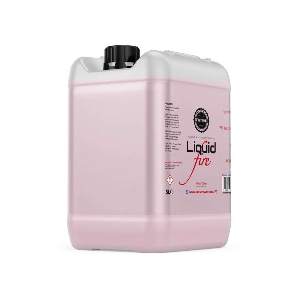 Image for Infinity Wax Liquid Fire Fallout Remover 5L