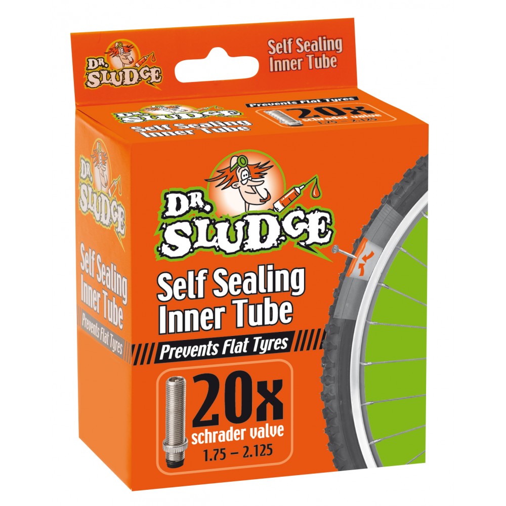 Image for Dr Sludge 4012 20¸ Schrader Puncture Protection Inner Tube