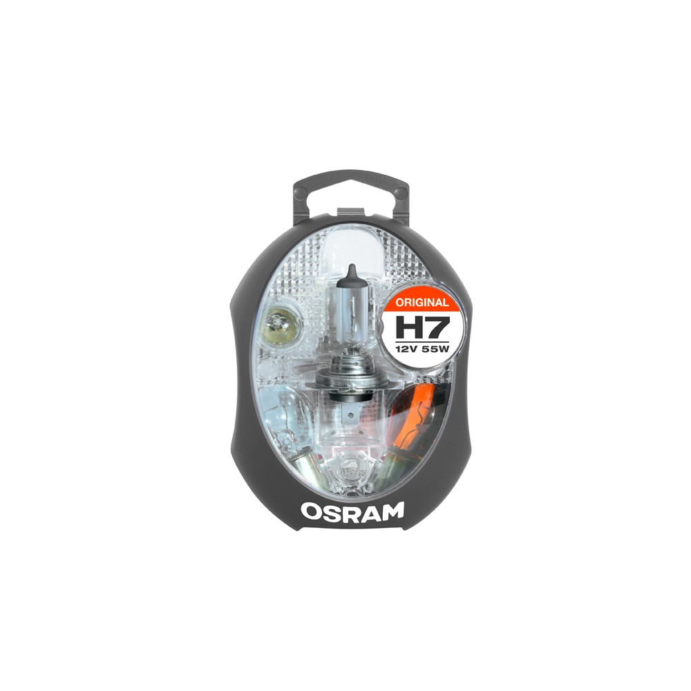 Image for Osram CLKMH7 OE H7 Bulb kit with asstd bulbs and fuses