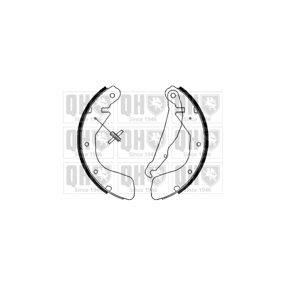 Image for QH BS840 Brake Shoes