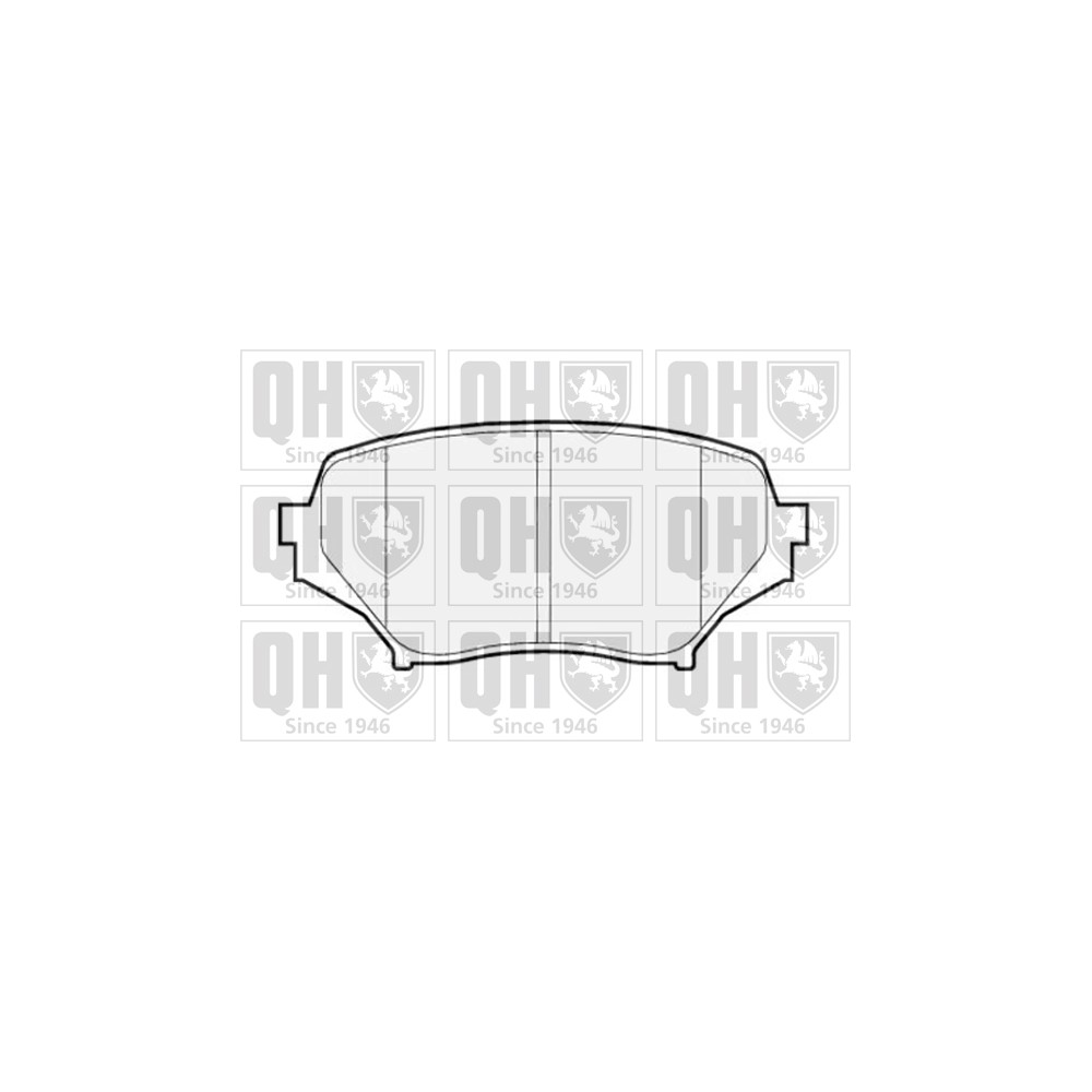 Image for QH BP1522 Brake Pad Set