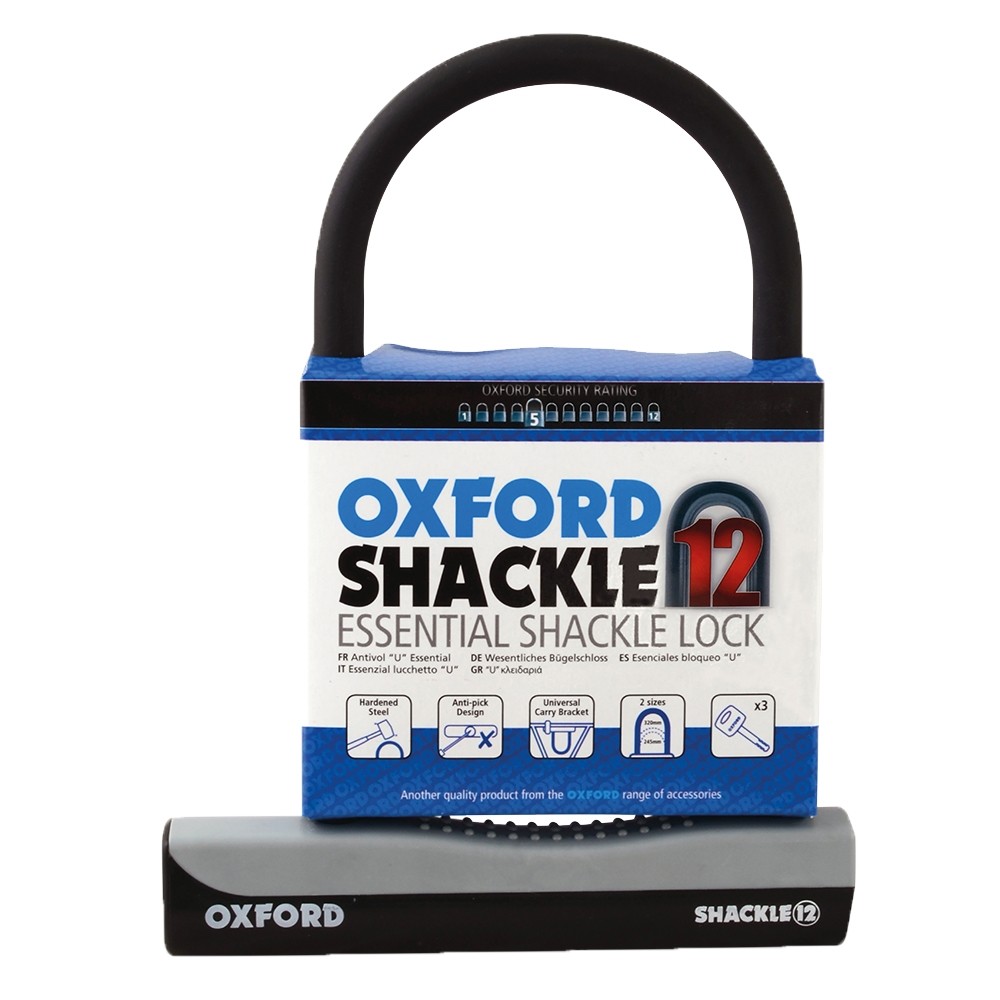 Image for Oxford LK330 Shackle12 Medium 245mm x 190mm