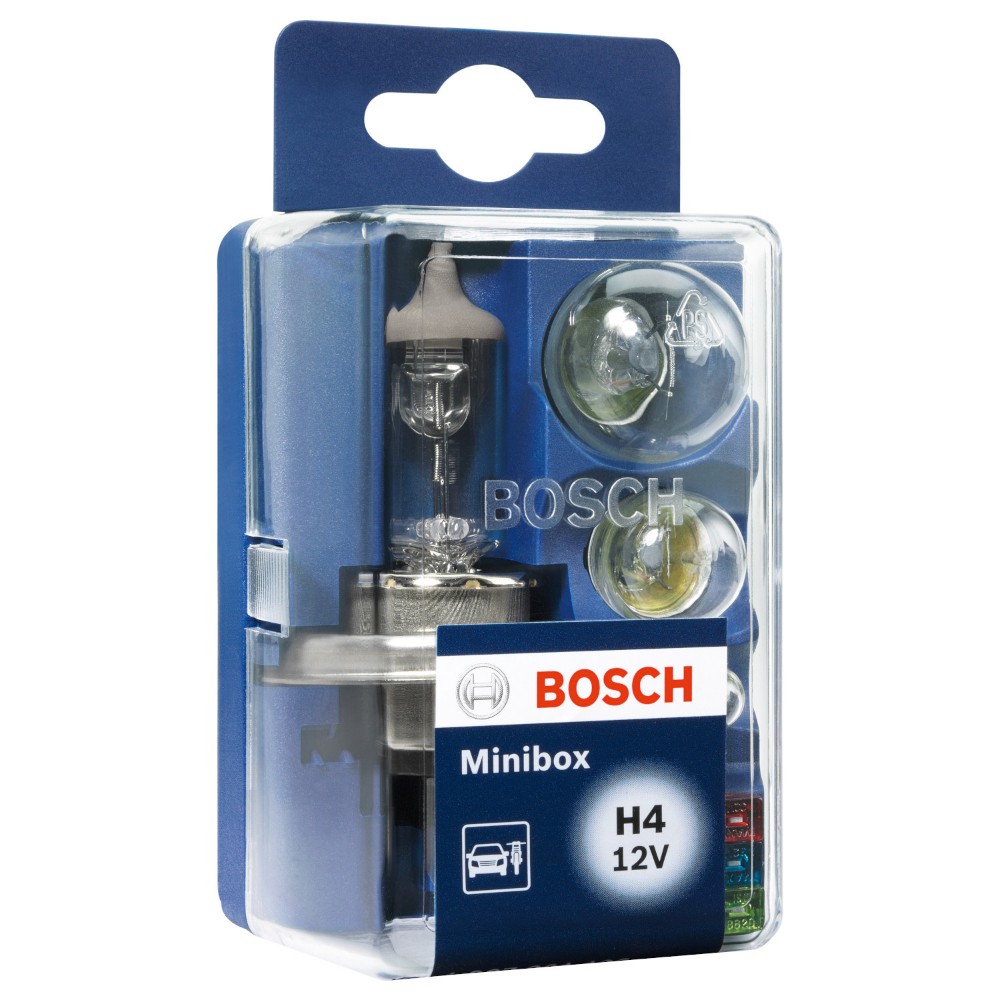 Image for Bosch Bulb Kit H4 Minibox 12V - Single Bulb