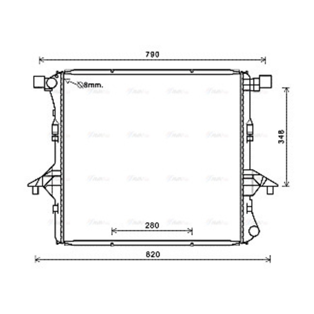 Image for AVA Cooling - Radiator