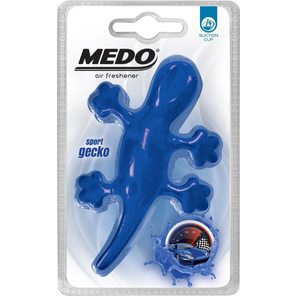 Image for Medo Gecko Blue Sport Air Freshener