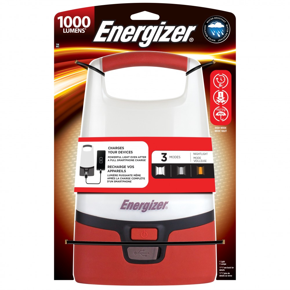 Image for Energizer E301440800 LED Camping Lantern 1000 Lumens