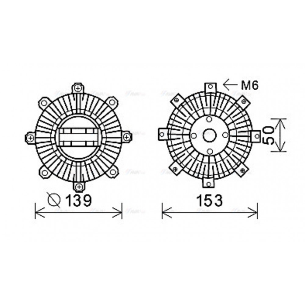 Image for AVA Cooling - Fan Clutch