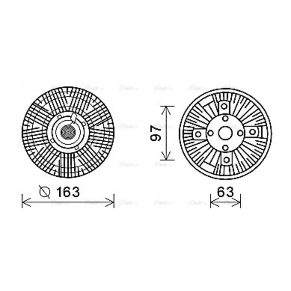 Image for AVA Cooling - Fan Clutch