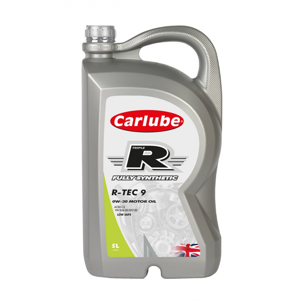 Image for Carlube Triple R KBT005 0W-30 Fully Synthetic Engine Oil 5L