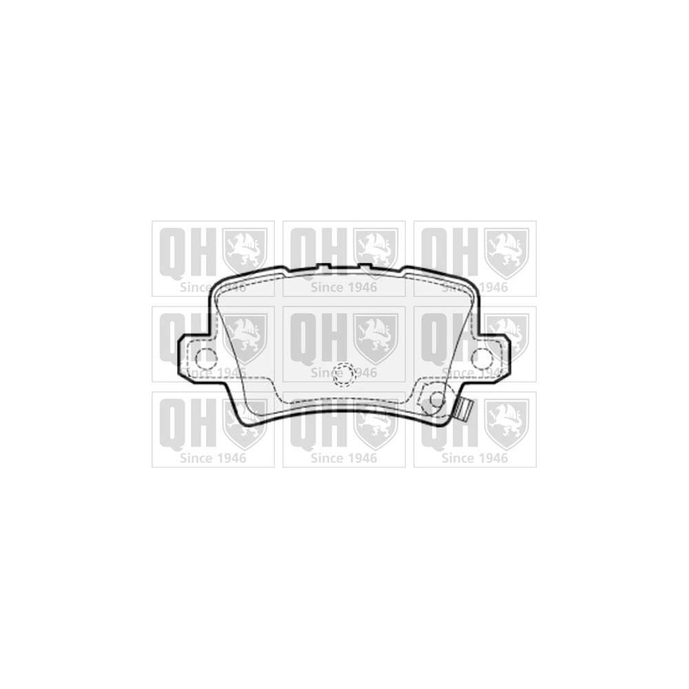 Image for QH BP1536 Brake Pad Set